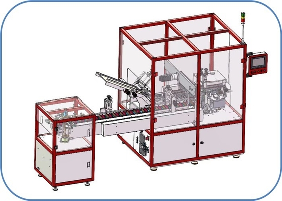 30-65 Pcs/Min Cartoner Packaging Machine , Emulsion Automatic Cartoning Machine