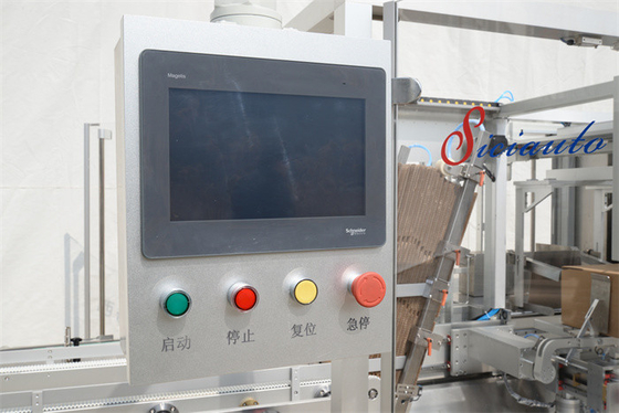 Biscuits Cookie Carton Case Packer Machine 10pcs/Min Automated