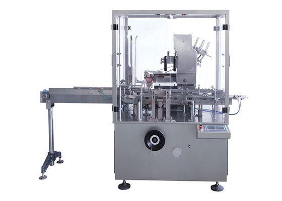 20-60pcs/Min Cartoner Packaging Machine , Nail Polish Vertical Cartoner Machine