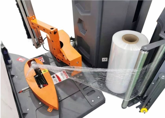 Pneumatic Fully Automatic Stretch Wrapper 30-40 Pallet/H Clamping Film Wrapper Machine