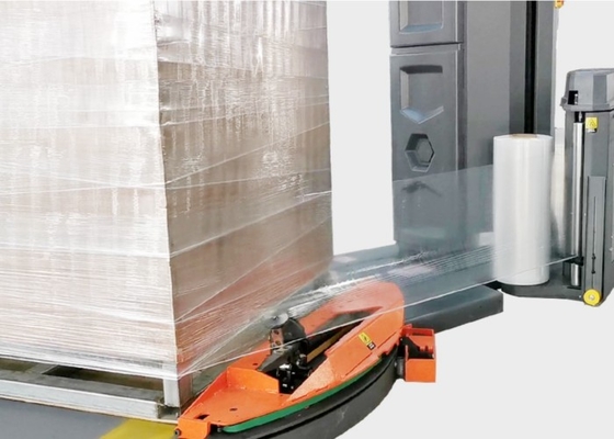 220-240v Fully Automatic Pallet Wrapper 1500kg Stretch Wrap System